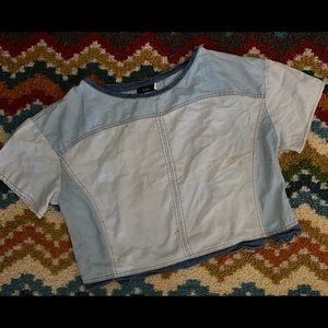 Blue Jean shirtsleeve shirt